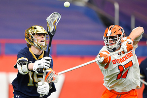 Syracuse’s defense struggled to stop Pat Kavanagh, who finished with a Notre Dame record of 10 points.